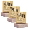 Varina Natural Lilac Bar Soap - Gentle Cleansing for Sensitive Skin, Floral - 3 Pack