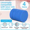 IMPRESA [4 pack] Sous Vide Magnets to Keep Bags Submerged and In Place - Sous Vide Accessories to Stop Floating Bags and Undercooking - Great Alternative to Sous Vide Weights, Balls, Clips, and Racks
