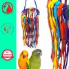 Bonka Bird Toys 51214 Small Aglet Heaven Parrot Bird Toy 11.00" High X 2.25" Wide, Conure Quaker Cockatiel and Similar