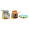 iLAND Miniature Dollhouse Accessories on 1:12 Scale, Dollhouse Kitchen Accessories of Mini Blender & Kitchen Scale