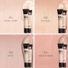 FOCALLURE Big Cover Liquid Concealer,Full Coverage & Oil-control Face Cream Concealer,High Adherence Concealer without Clumping and Cracking,Long Lasting Facial Concealer Makeup,BEIGE
