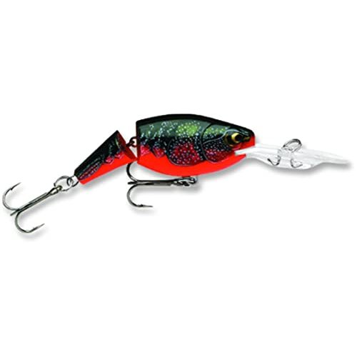 Rapala Jointed Shad Rap 05 Fishing lure (Red Craw, Size- 2)
