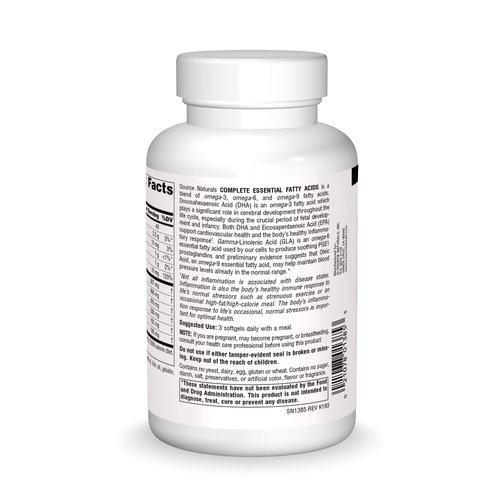 Source Naturals Essential Fatty Acids (Complete), 120 Softgels