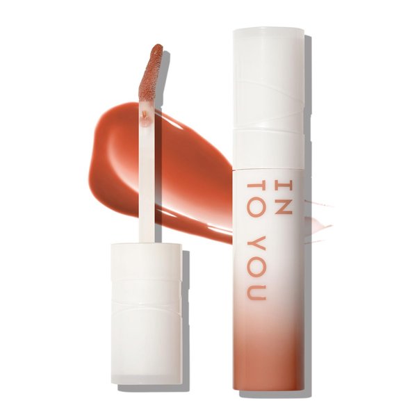 INTO YOU Lip Gloss Coco Liquid Moisturizing Lipstick Long Lasting Lip Stick Lip Stain Makeup Glitter Shine Non-sticky Lipstick for Women(CC03)