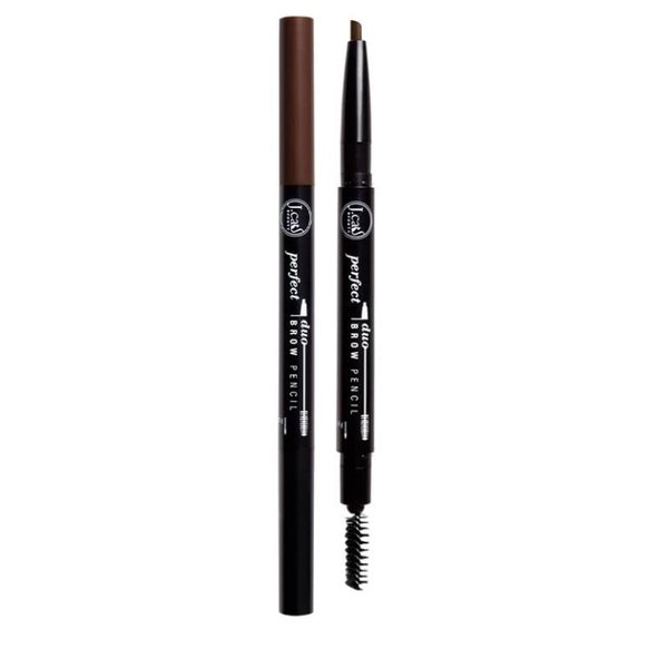 J. Cat Beauty Perfect Duo Brow Pencil Dark Brown Dark Brown