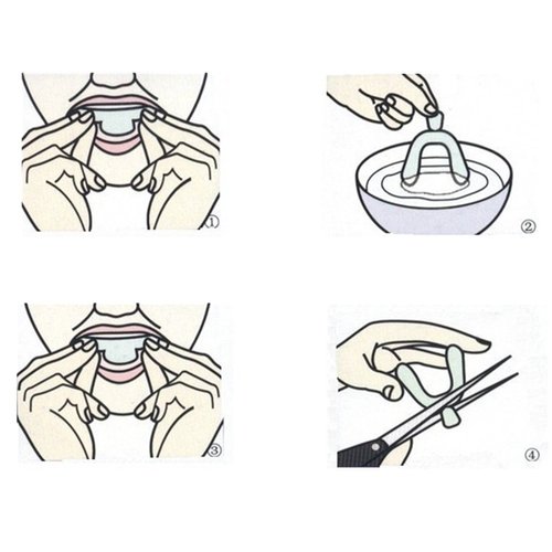 Eshylala 5 Pieces Teeth Whitening Trays Whitening Teeth Trays Whitener Mouth Guard Care Oral Hygiene Bleaching Tooth Tool