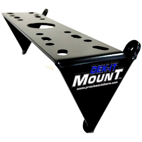 PROcise Outdoors Dek-It Boat Fish Finder Mount Single Unit Dash Mount, Mount for Fish Finders & Depth Finders, Bassmaster Tested Fish Finder Mounts for Boats, GPS Electronics Fish Finders Mounting Kit