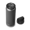 YETI Rambler 26 oz Bottle, Vacuum Insulated, Stainless Steel with Chug Cap, Charcoal