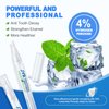 Teeth Whitening Pen (2 Pens), 50+ Uses, Up to 4-8 Shades Whiter in 2-3 Weeks, Effective, Painless, No Sensitivity, Travel-Friendly, Enamel Safe, Natural Mint Flavor