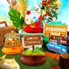 Zonon 12 Pieces Gone Fishing Party Supplies Fishing Centerpieces Fisherman Friendsmas Honeycomb Party Decorations Summer 3D Fishing Table Decor for Birthday Party Decorations