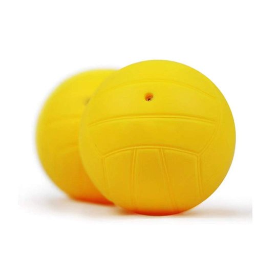 Viminston Roundnet Game Replaceable Ball Competitive Balls Mini Volleyball 2-Pack with Pump(2 Balls&1 Pump)