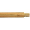 Broom Handle, Wood, Natural, Threaded, 54 (3 Pieces)