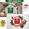 50 Pcs Christmas paper Napkins Disposable Team Naughty Luncheon Napkins Red and Green Holiday Party Supplies Xmas Party Decorations