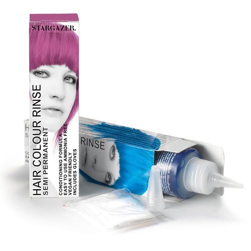 StarGazer Semi Permanent Hair Color - ROYAL BLUE - Amonia Free Hair Dye Includes Gloves