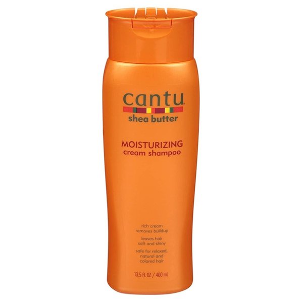 Cantu Shea Butter Shampoo Moisturizing Cream 13.5 Ounce (399ml) (2 Pack)