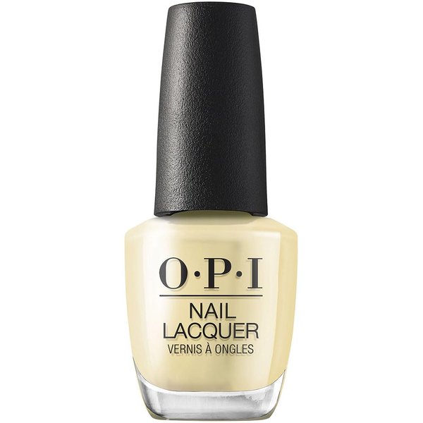 OPI Nail Lacquer, Warm Sheer Finish Yellow Nail Polish, Up to 7 Days of Wear, Chip Resistant & Fast Drying, Spring '24, Your Way Collection, Buttafly, 0.5 fl oz
