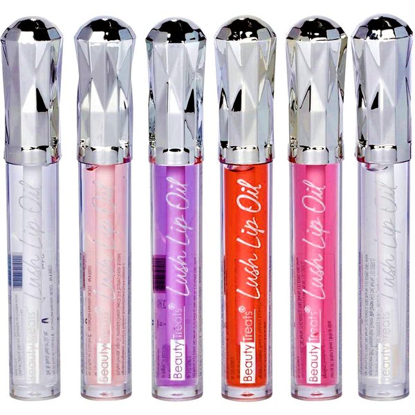 Beauty Treats Lush Lip Oil - Pack of 6 Flavors