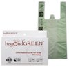 beyondGREEN Plant-Based Cat Litter Poop Waste Pick-Up Bags with Handles - 50 Bags - 8 in x 16 in