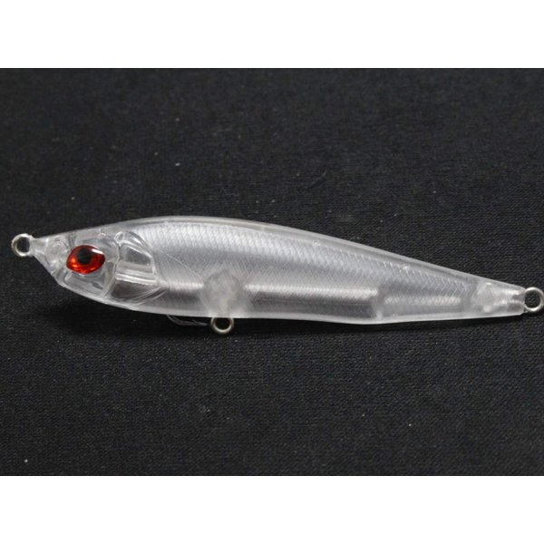wLure 10 Blank Unpainted Minnow Crankbait Topwater Lipless Jerkbait Fishing Lures V3 (UPM708P10)