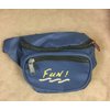 Yens Fanny Pack for Men Women - Waist Bag Pack - Lightweight Belt Bag for Travel Sports Hiking (FN-Fun 3-Zip, Navy Blue)