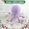 DENTRUN Octopus Stuffed Animals, Octopus Plush Doll Play Toys for Kids Girls Boys Adults Birthday Xmas Gift Present 7/16/24/32 Inches, 5 Colors