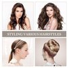 minkissy Bump It Up Volume Hair Base Set 5pcs Sponge Volume Bump Hair Clip Hair Bases Inserts Hair Pads Hair Styling Clip Hair Accessories