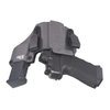 Fierce Defender IWB Kydex Holster Compatible with Glock 19 23 32 -The +1 Series -Made in USA- GEN 5 Compatible (Gunmetal Grey)