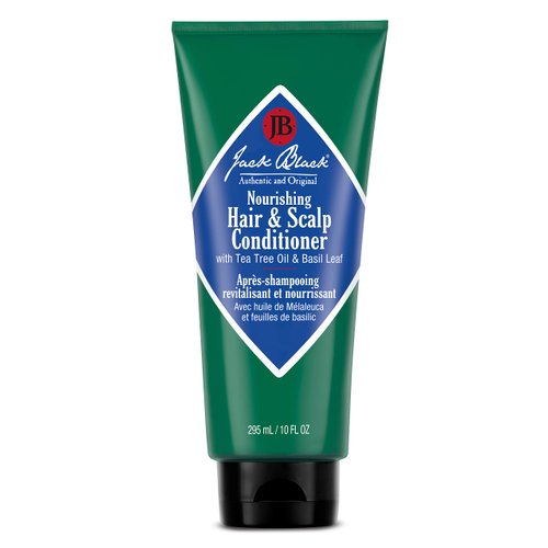 Jack Black Nourishing Hair & Scalp Conditioner – Tea Tree Leaf Oil & Basil Leaf – For All Hair Types, Hair Products for Men, Tea Tree Conditioner for Men, Scalp Moisturizer