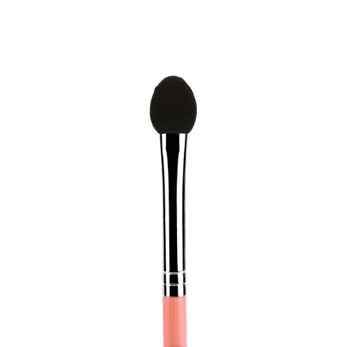Bdellium Tools Professional Makeup Brush - Pink Bambu Series 740 Sponge Applicator - With Soft Rubycell Foam, For Eyeshadow Application (Pink, 1pc)