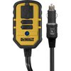 DEWALT DXAEPI140 Power Inverter 140W Car Converter: 12V DC to 120V AC Power Outlet with Dual 3.1A USB Ports