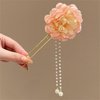 Flower Hairpin Hair Stick Hair Chopsticks Handmade Classic Hair Pins for Women Girls 1 PC-062#02