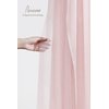 Floroom Wedding Arch Draping Fabric 2 Panels 20Ft Dusty Rose Chiffon Fabric Drapes Arbor Drapery Wedding Ceremony Reception Swag Decorations