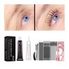 Black Lash Tint Kit, Keratin Black Eyelash Dye and Eyebrow Tint, 6 Week Voluminous Brow Tint, Tinting Look For Lash Perm/Lift/Lamination Treatment (Black Eyelash Tint Kit Only)