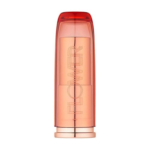 FLOWER BEAUTY Perfect Pout Moisturizing Lipstick - Soothes Lips + Hydrates - Creamy Lip Tint + Natural Looking Shine + Buildable Color - Cruelty-Free + Vegan (Blossom)