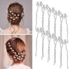 REVEW 23pcs Bridal Hair Comb Accessories Wedding Hair Accessories For Brides Bridal Hair Pins Crystal Pearls Flower Headpiece Hair Pins Decorative