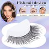 TOOCHUNAG Wispy Lash Clusters 240Pcs Natural Eyelash Clusters 10-14MM C Curl Individual Lashes Cluster Eyelash Extensions 3D DIY Lash Extension