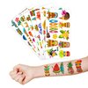 Luau Temporary Tattoos 8 Sheets 99 PCS Hawaiian Party Decorations Favors Supplies Summer Aloha Tropical Theme Birthday Cute Stickers Christmas Gifts for Boys Girls Class School Prizes Carnival