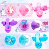 HAMSILY Princess Dress Up Shoes Set for Toddler Jewelry Boutique Kit, 3 Themes of Unicorn Mermaid Ice Princess Costumes Set, Pretend Play Gifts for Little Girls Aged 3-6 Years Old