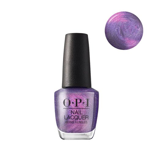 OPI Nail Lacquer, Leonardo’s Model Color, Purple Nail Polish, Milan Collection, 0.5 fl oz