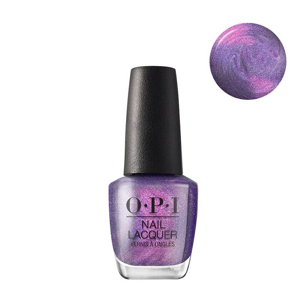 OPI Nail Lacquer, Leonardo’s Model Color, Purple Nail Polish, Milan Collection, 0.5 fl oz