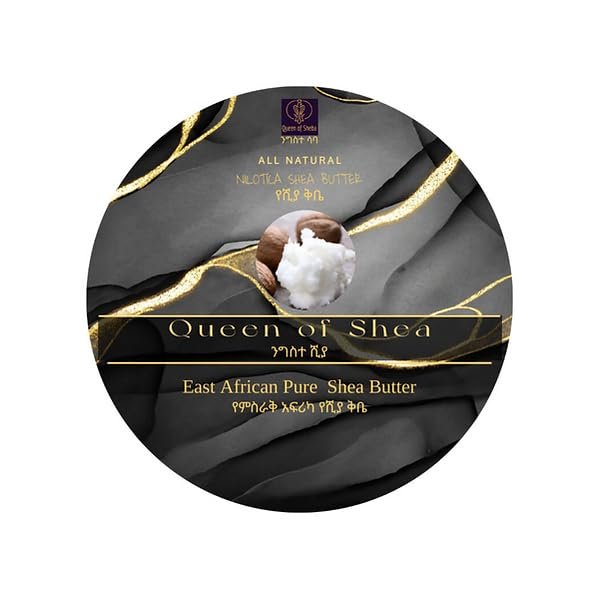 Queen of Shea East African Nilotica Shea Butter (2 oz, East African Pure Shea Butter)