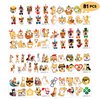 Shiba Inu Temporary Tattoos Suit Cute Dog 81 PCS Funny Cute Pet Themed Stickers for Kids Birthday Party Supplies, Decorations, Favors and Prizes Cute Gifts for Boys and Girls With Different Dog Faces