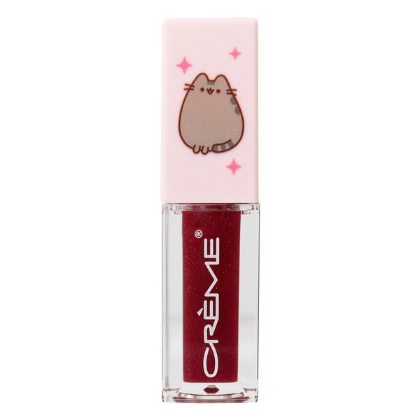 The Crème Shop X PUSHEEN Candy Glaze Lip Oil | Infused with Jojoba Oil for Deep Moisture | Limited Edition, Made in Korea | Cruelty-Free (BERRY BEST)