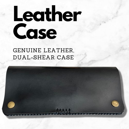 6 Inch Set Includes Hair Cutting Scissors, Thinning Shears and Hair Razor - Includes Leather Shear Case - Perfect for Cutting Men's and Women's Hair (6" Scissors Set)