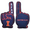 Pets First NCAA Illinois Fighting Illini #1 Fan Toy. Best Sports Dog Toy with Double Stitched Trim and Tough Nylon Material Filled with Chewable Polyfil and Inner Squeaker