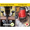 Router Edge Guide for Fixed Base Compact Router (DNP618), Straight Edge Guide for Quickly Attached to Router Fixed Base