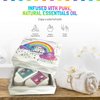 Bath Bombs for Kids - All Natural Magic Rainbow BathBombs with Organic Ingredients, Moisturizing, Vibrant Colors & Rich Bubbles, Cloud Bath Bombs, Birthday Gifts for Kids, Girls, Boys