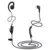 HWAYO Walkie Talkie Swivel Earpiece with Microphone and PTT for Motorola Two Way Radio - Motorola Swivel Earpiece Compatible with Walkie Talkies CLS1410, CLS1100, HKLN4604A (4 Pack)