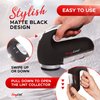 EasyLint Professional Lint Remover Fabric Shaver: The Sweater Shaver Pill Remover for Clothes & Furniture. Works with Batteries or A/C Power. Includes 2-Blades, Cleaning Brush, Case & Power Cord.