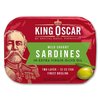 King Oscar Brisling Sardines in Extra Virgin Olive Oil, 3.75-Ounce Cans (Pack of 1)
